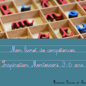 Livret de suivi Montessori 3-6 ans