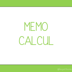 Mémo cycle 2 - Calcul