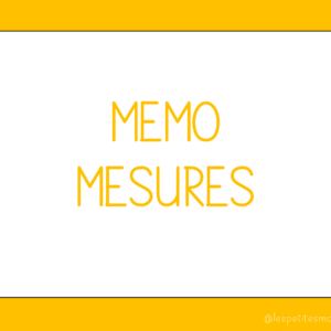 Mémo cycle 2 - Mesures